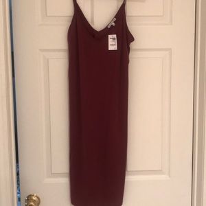 Maroon Dress